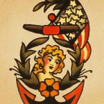 old school, sailor jerry, tattoo